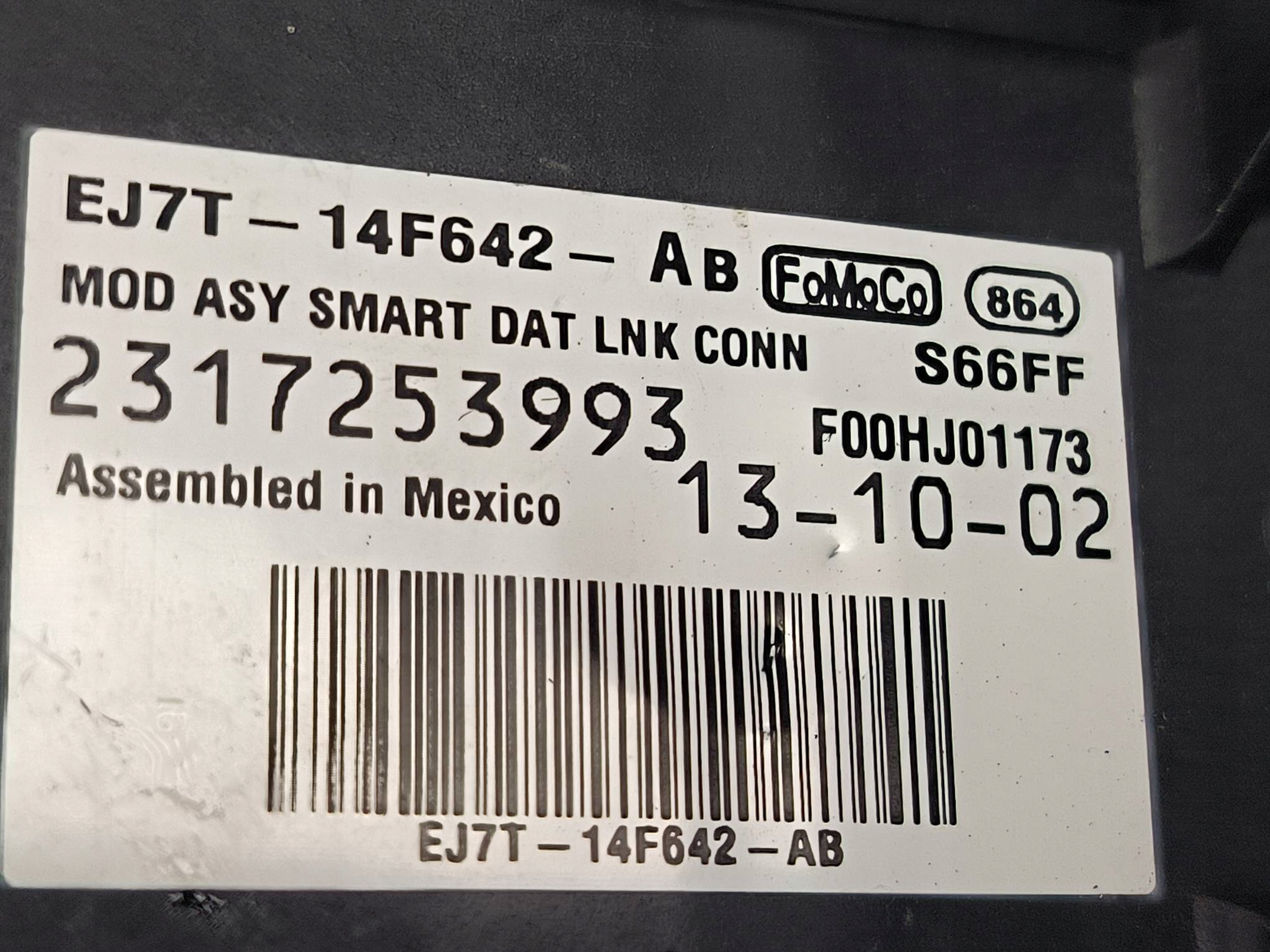 modul EJ7T-14F642-AB LINCOLN MKC