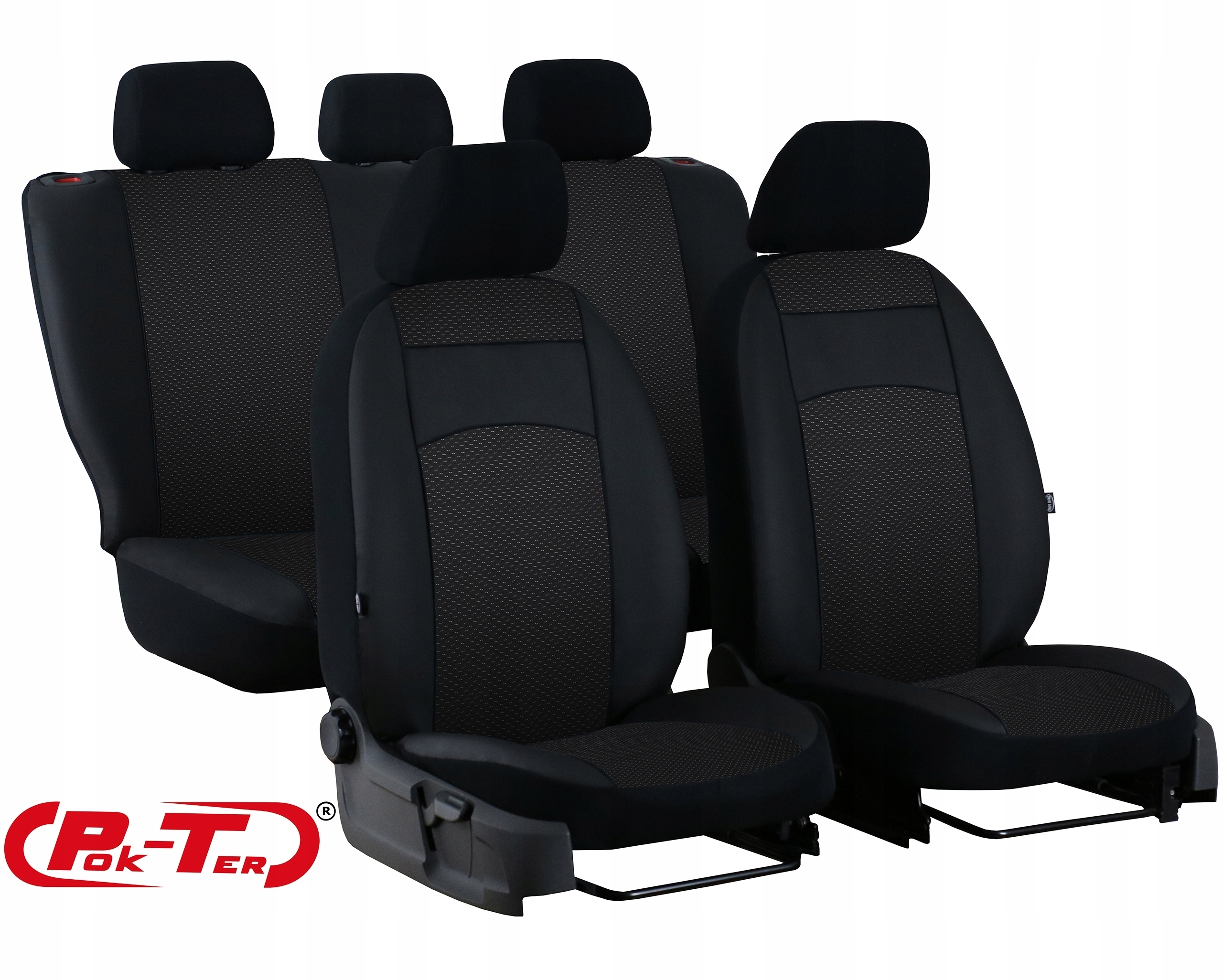 SKÓRZANE POKROWCE MIAROWE do OPEL ZAFIRA C 7m Typ pokrowiec