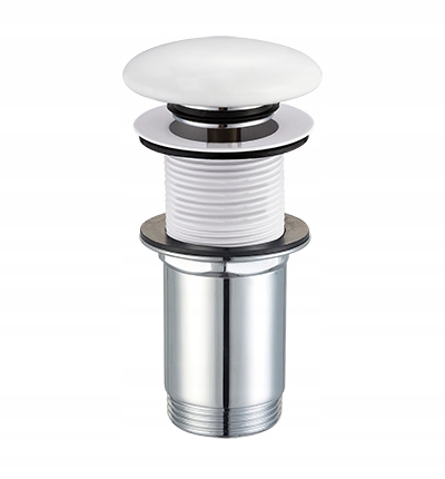 

Korek klik-klak okrągły Omnires A716BP biały