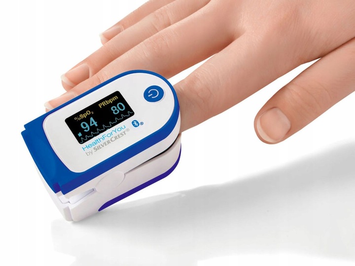 SILVERCREST - Pulsoksymetr SPO 55 z Bluetooth CE