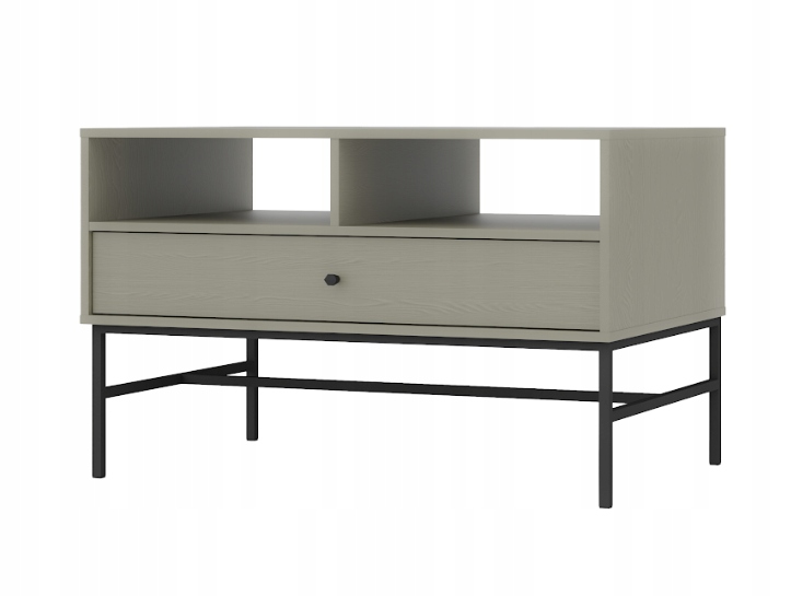 Nowoczesny Stolik Kawowy z 1 Szufladą TORO LOFT Czarny 100 cm LP 3 kolory Kod producenta styl