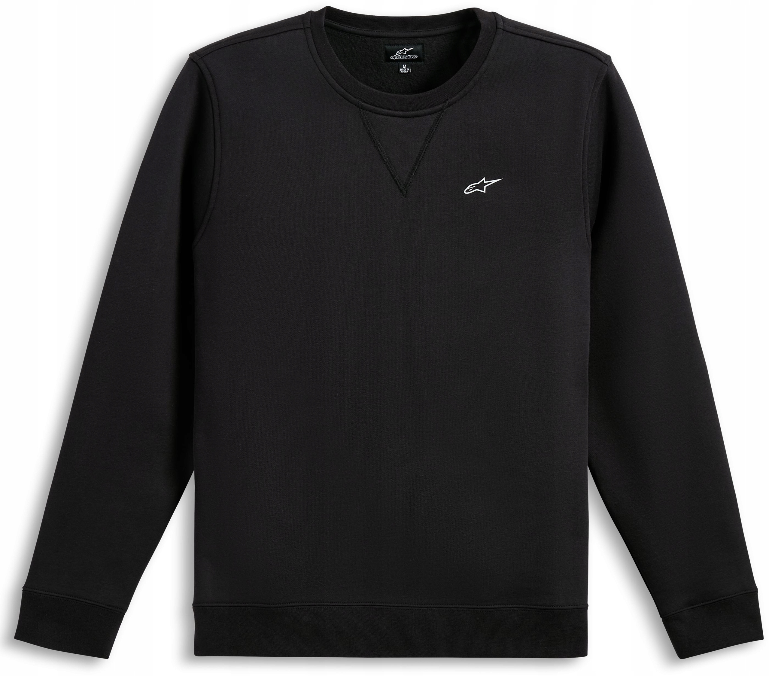 Mikina Ležérna Alpinestars Positive Crew Black 2XL 1215-54200-10-XXL