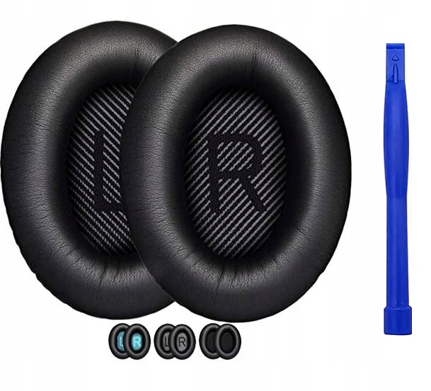 

Nauszniki Gąbki do Bose QC35 QC35 II Pady Skóra