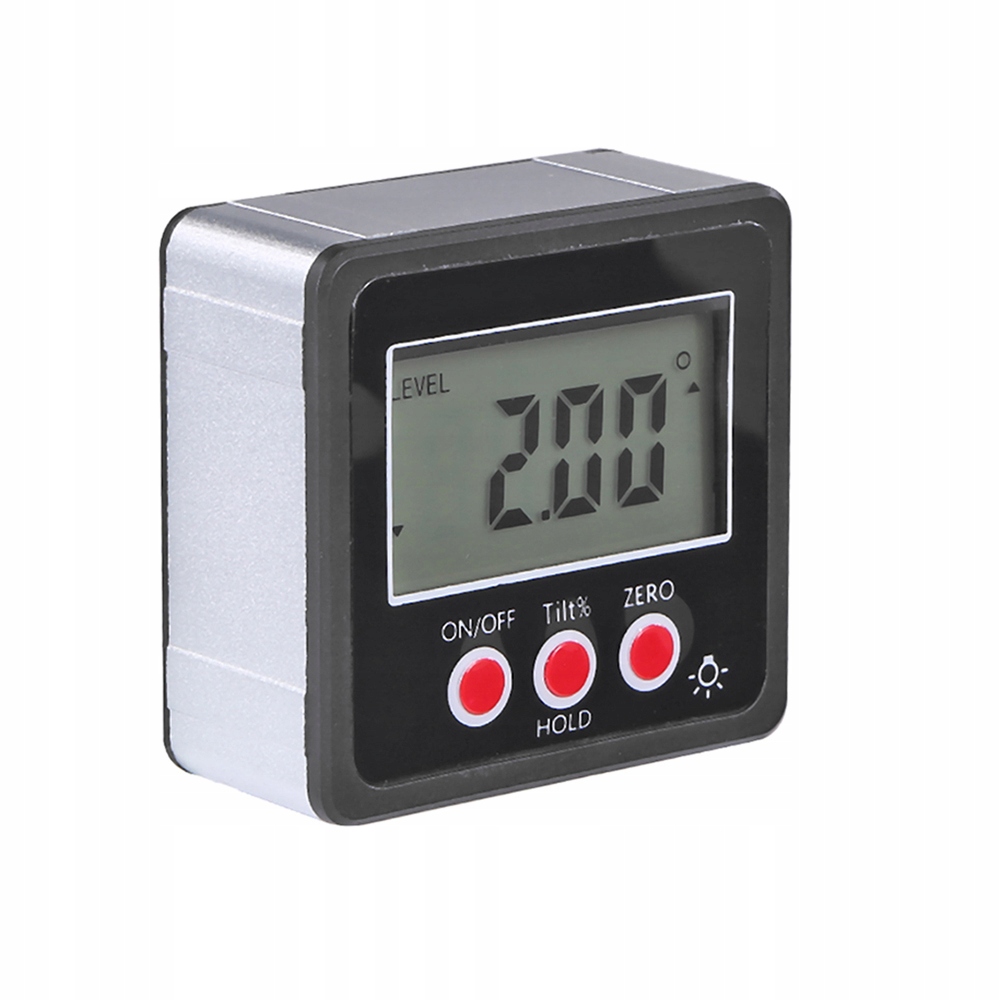 Digital inclinometer electronic protractor black Marka inna