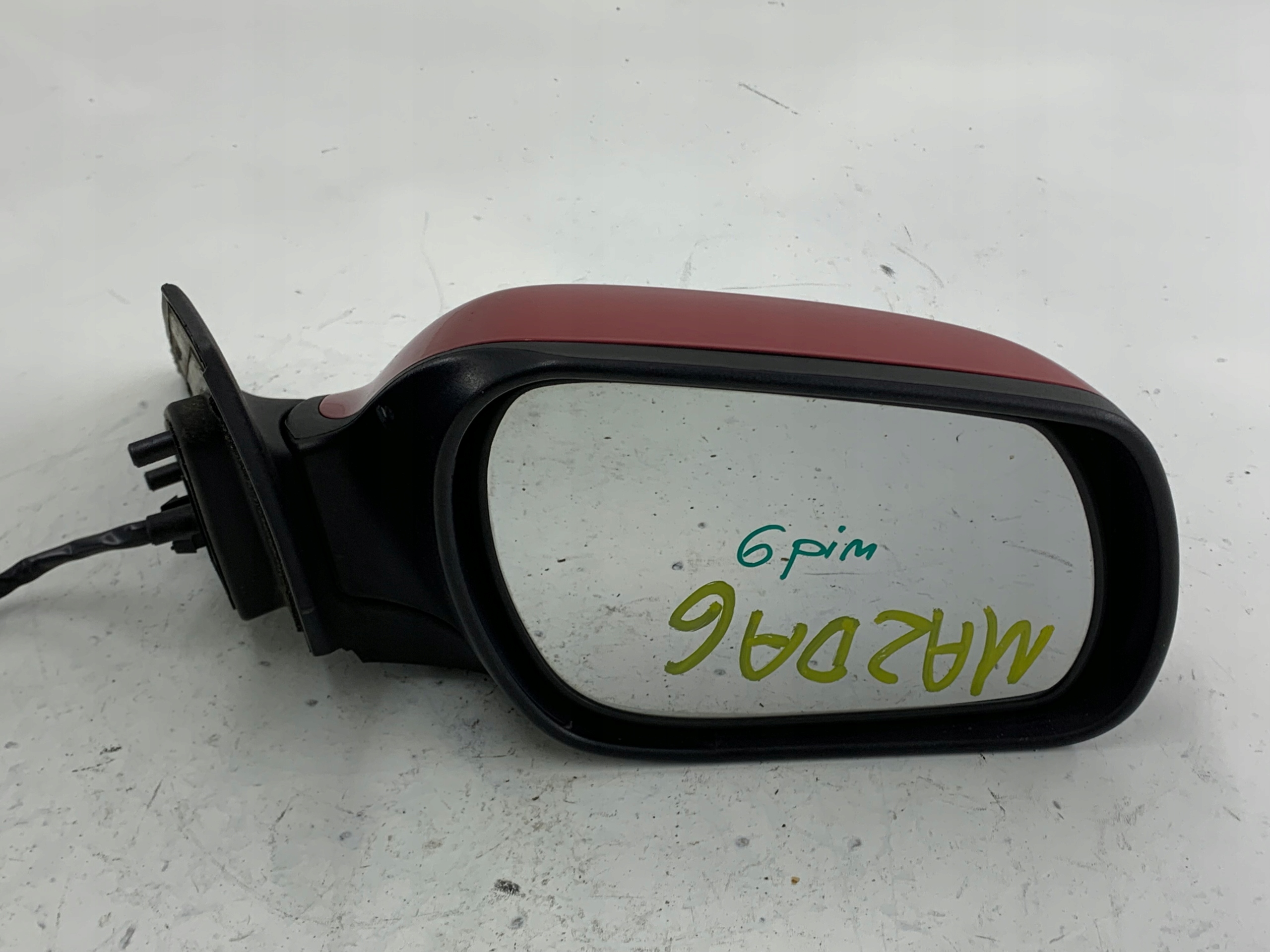 MAZDA 6 GG mirror right 6 PIN red