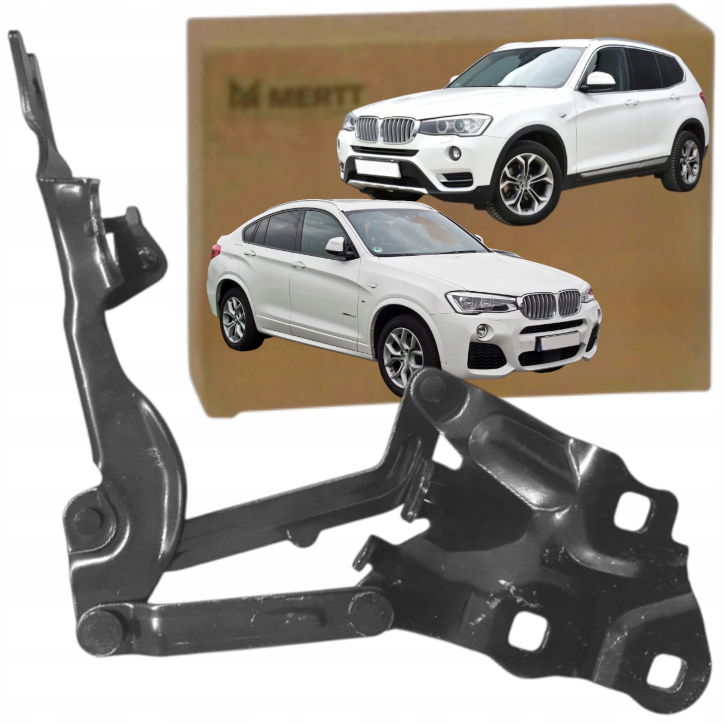 Bmw X3 F25 X4 F26 Pravý Závěs kapoty motoru 41617262876