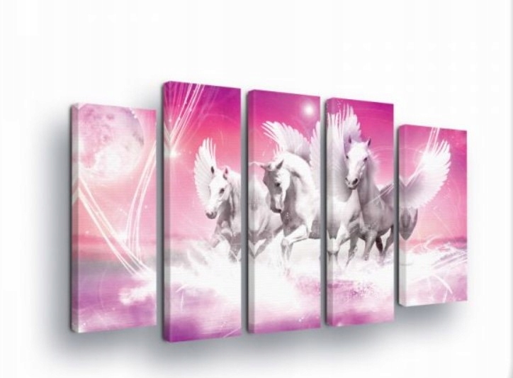 Obraz 150x100 Pegas okrídlený kôň let obloha mágia fantázia sen sloboda