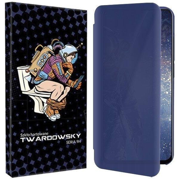 

Etui Do Oppo A52 Pokrowiec Twardowsky View + Szkło