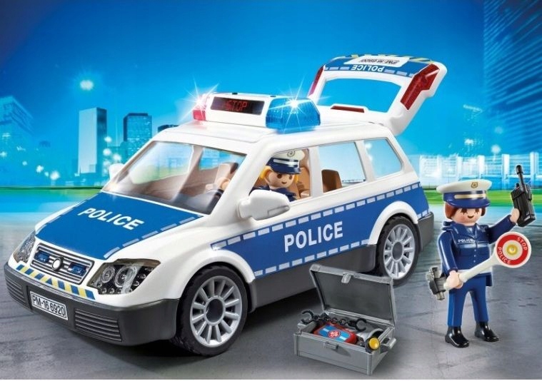 KLOCKI PLAYMOBIL RADIOWOZ POLICYJNY 6920 Marka Playmobil