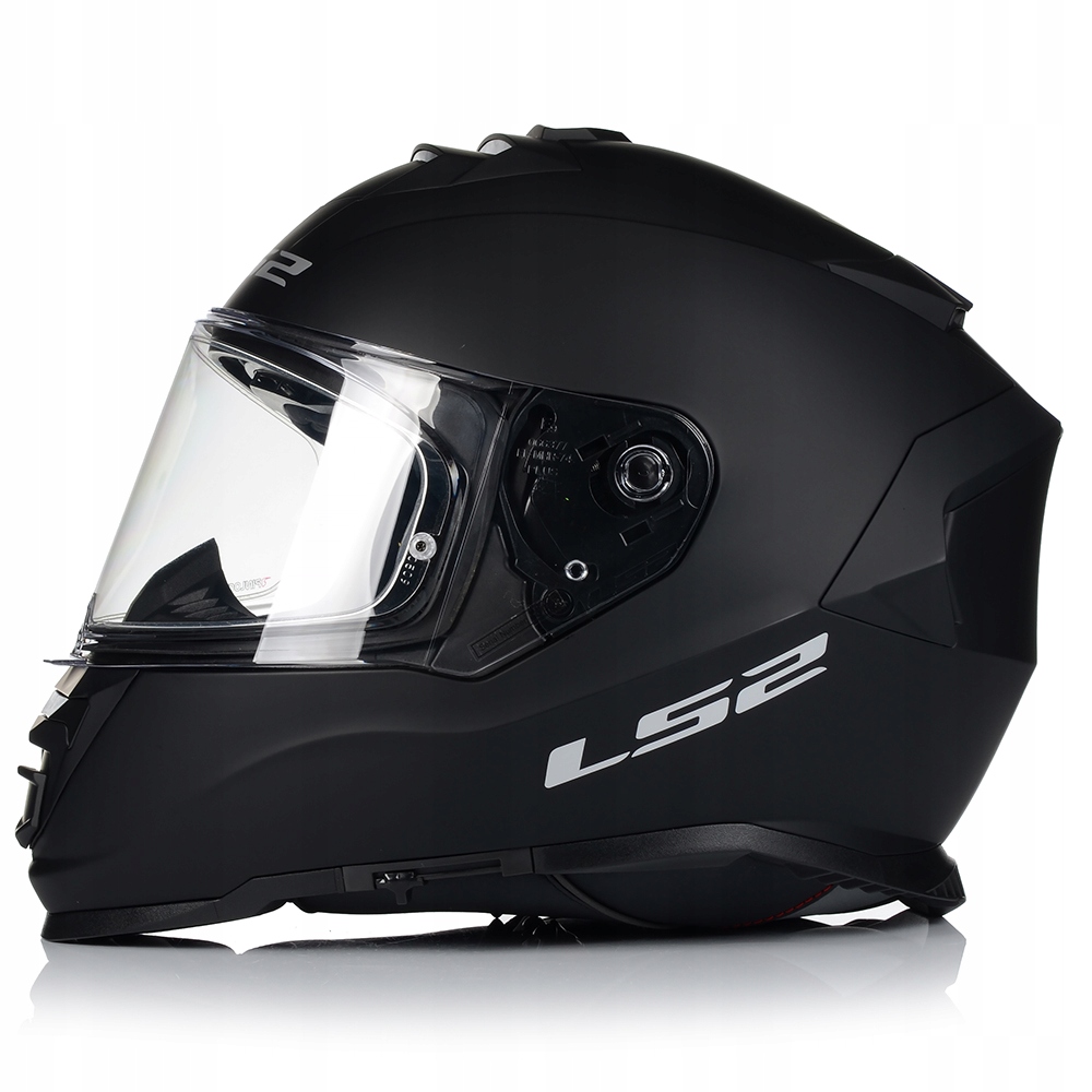 KASK MOTOCYKLOWY LS2 FF800 STORM II CZARNY MATT + PINLOCK + BLENDA 22.06 Rozmiar XS