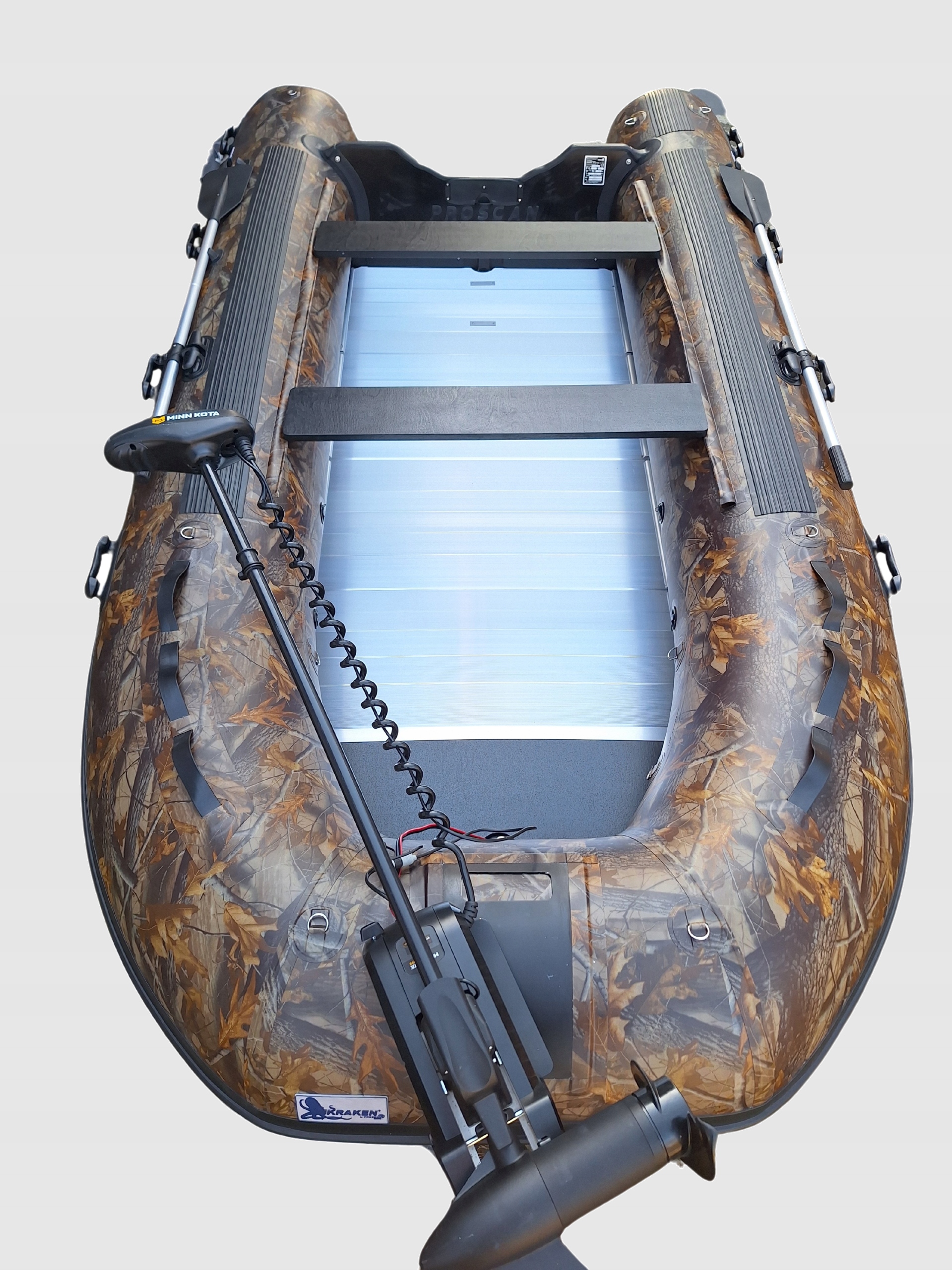 Ponton Kraken 2-330 Rekreacyjny Turystyczny Wędkarski Camo Kamuflaż
