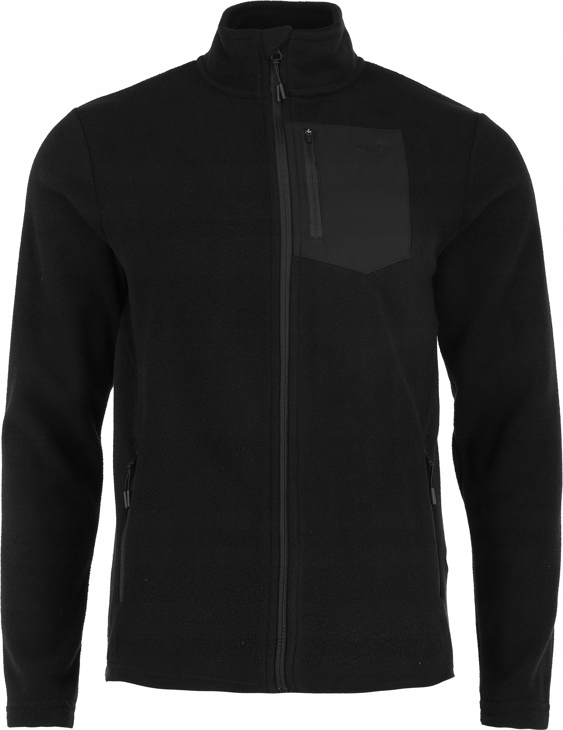 4F POLAR BLUZA POLAROWA CZARNA ROZPINANA gramatura 300 gsm M076 r. XXXL