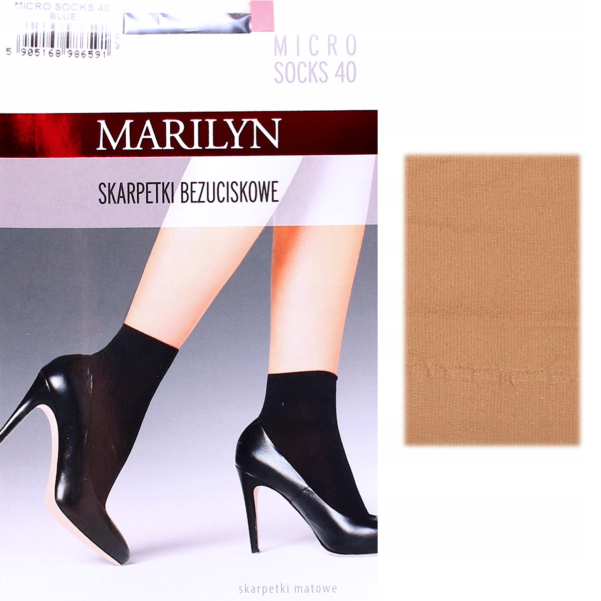 

Marilyn Skarpetki Micro Socks 40 Uni visone 2 pary