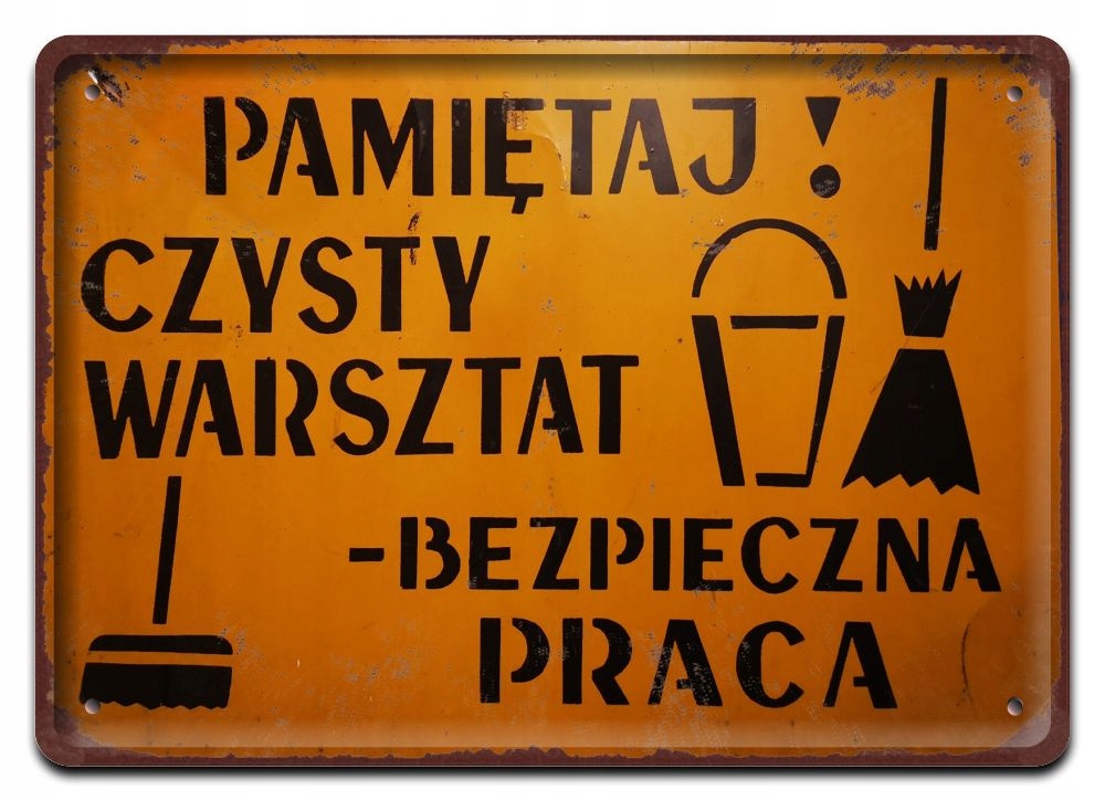 Prl Bhp Plakat Metalowy Obrazek #12931