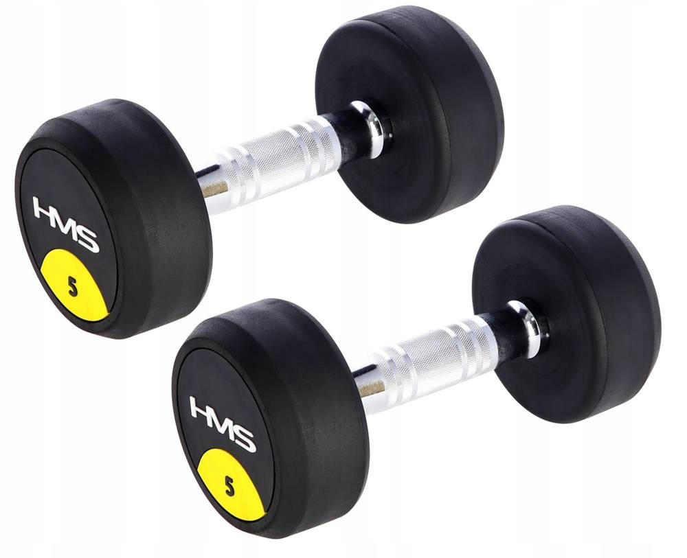 

Zestaw 2x5 kg Hantle Ciężarki Do Ćwiczeń Hms