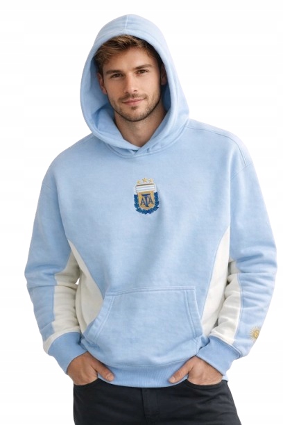 mikina s kapucí Hollister Afa Argentina klokanka XL