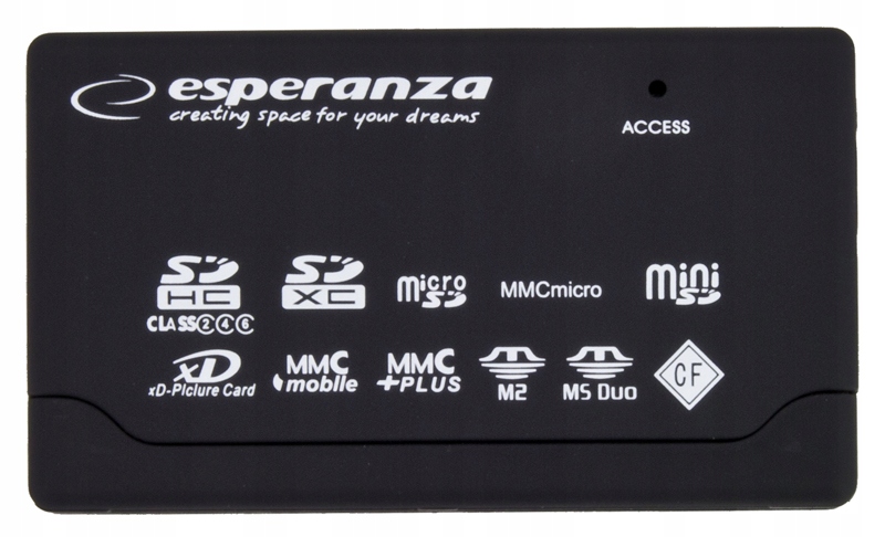 EA119 Czytnik kart Usb Sd Sdhc Sdxc micro Ms Cf XD