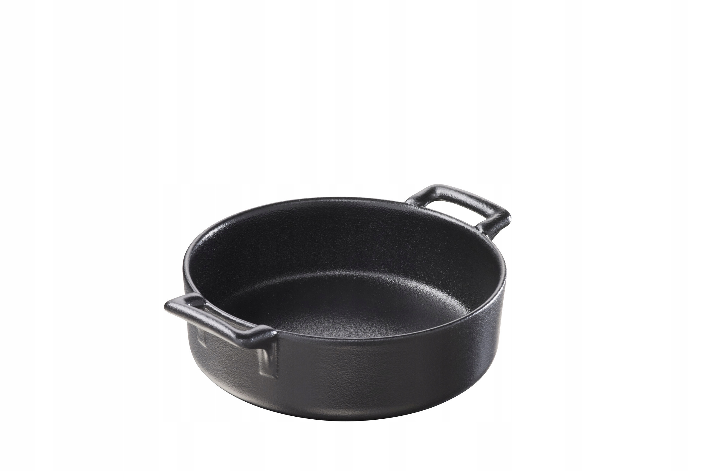 Žáruvzdorná nádoba Revol Belle Cuisine 290 ml, černý porcelán, 12 cm