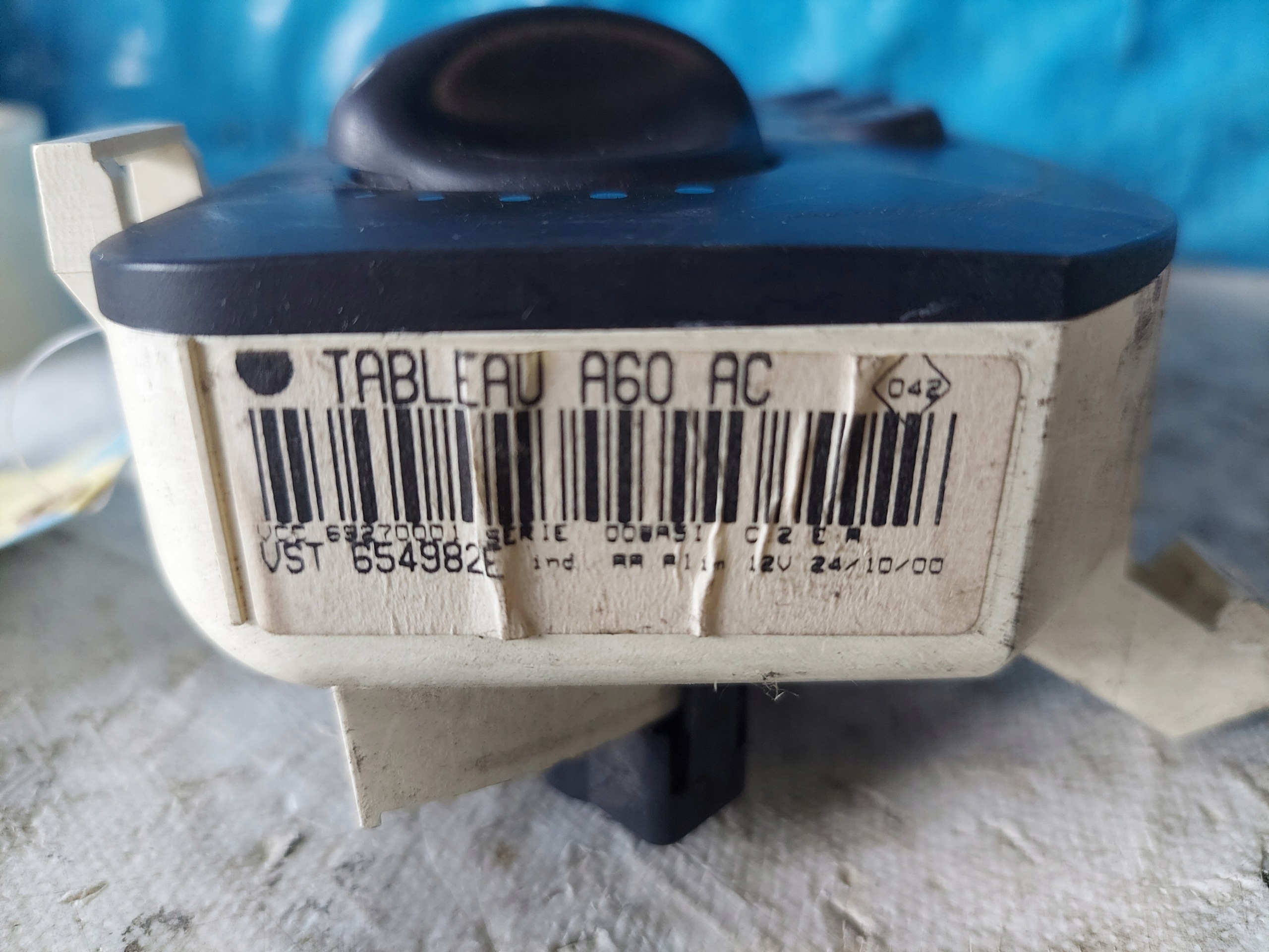 PANEL KLIMY CLIO II 654982E
