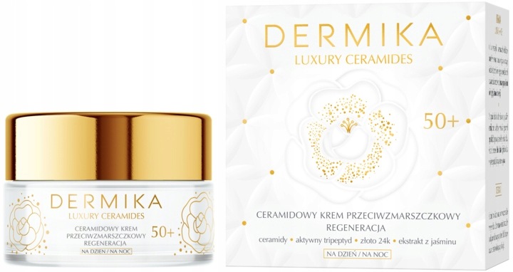 Dermika Luxury Ceramides Krém Na Obličej Proti Vráskám 50 ML