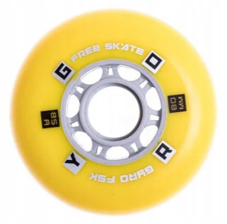Koła Gyro F2R 76MM/85A Yellow
