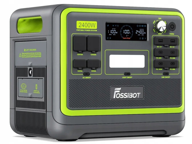 Stacja zasilania Fossibot F2400 2400W Zielona