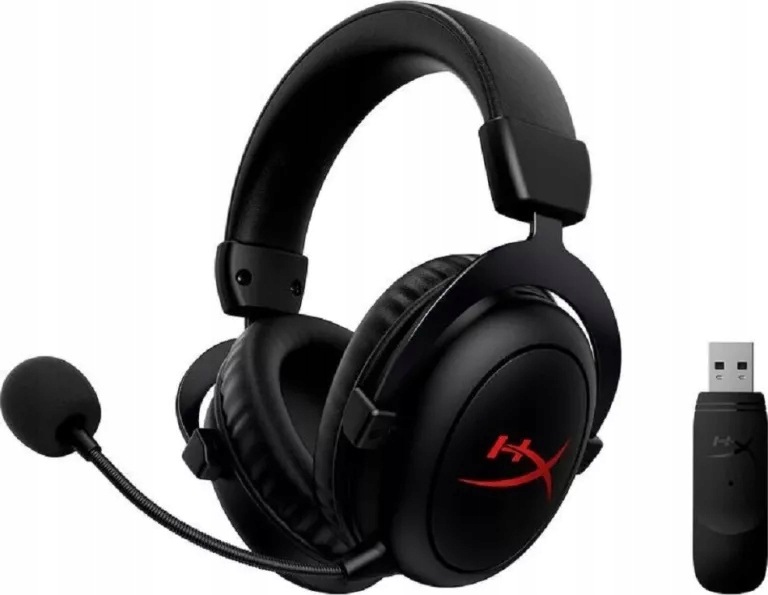 HyperX Cloud II Core Wireless Nauszne Czarny