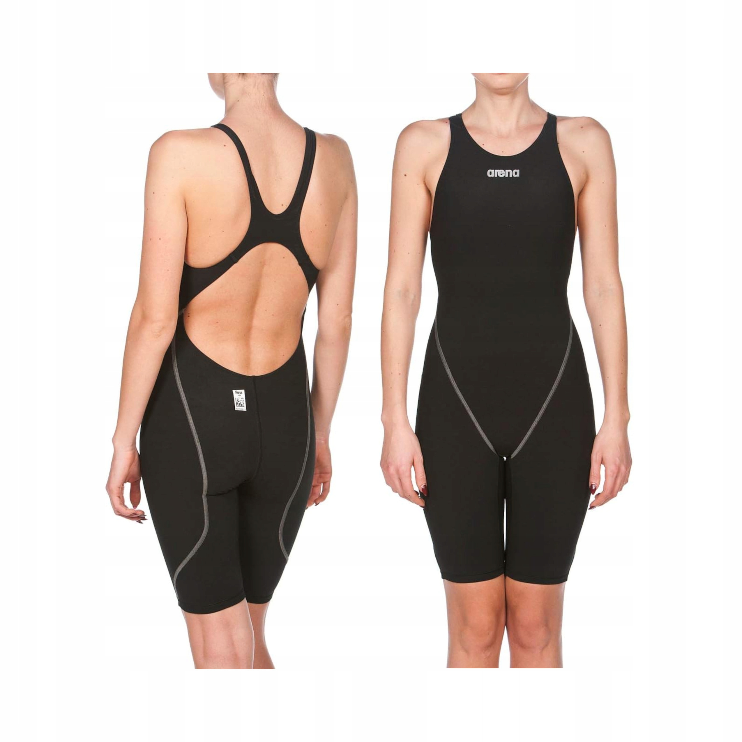 Dámské Jednodílné Plavky Arena Powerskin St 2.0 Černé 38