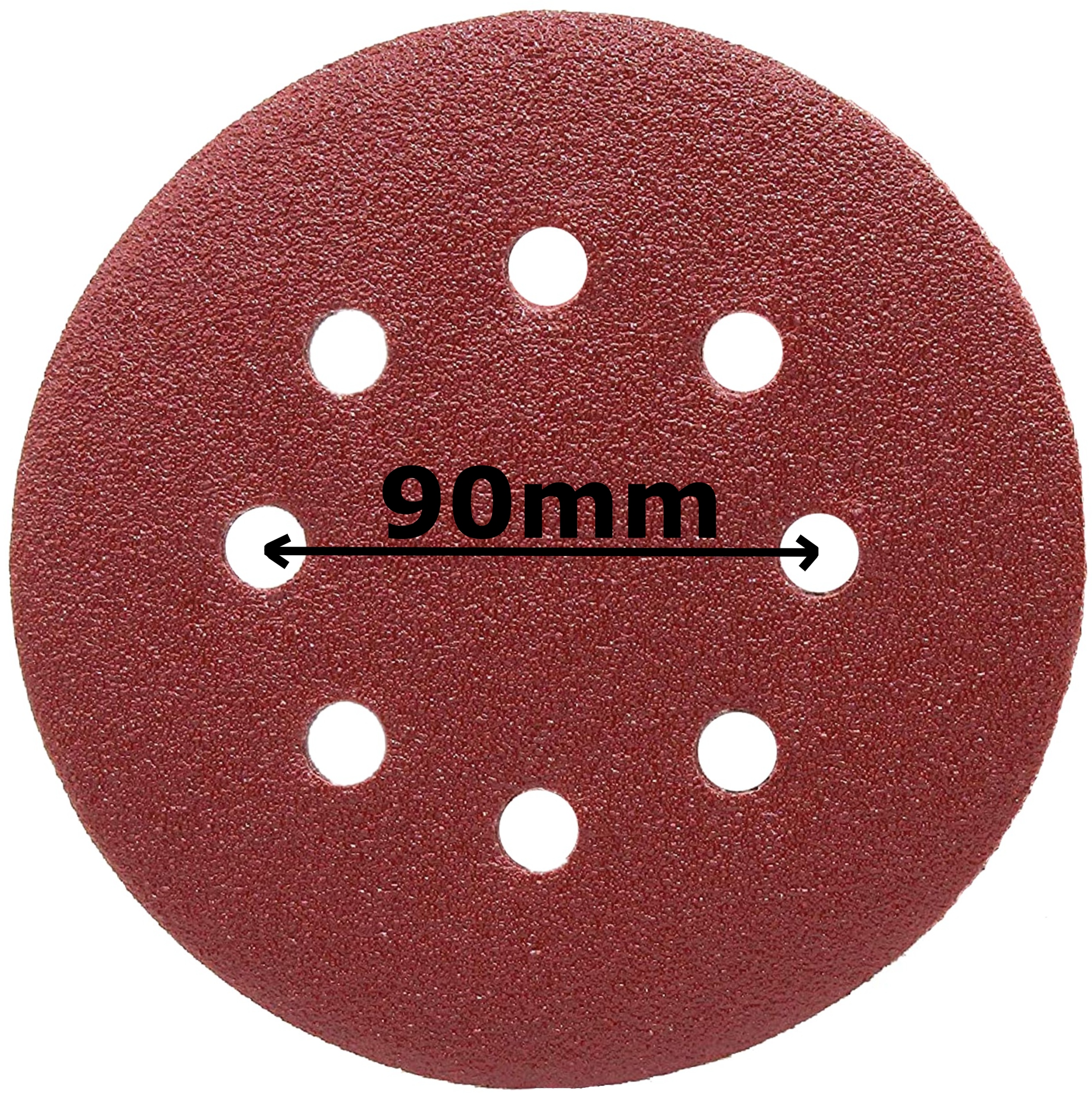 PAPIER ŚCIERNY 180mm KRĄŻKI NA RZEP DO SZLIFIERKI OSCYLACYJNEJ P100 10 szt Kod producenta 297543