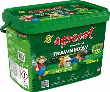Agrecol nawóz do trawnika wieloskładnikowy granulowany 10 kg
