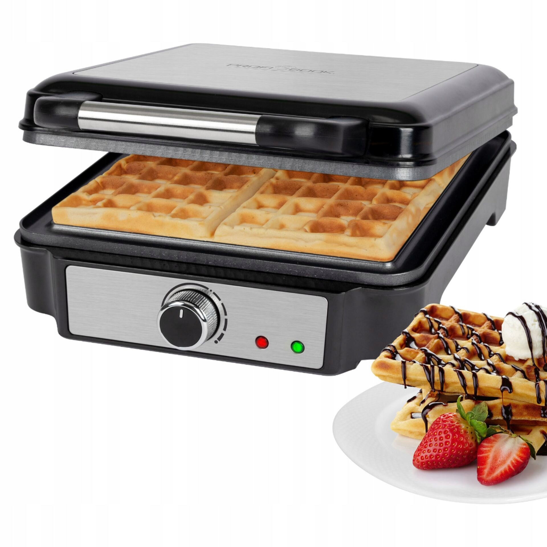 Sendvičovač na vafle Proficook Pc-wa 1241 z nerezové oceli