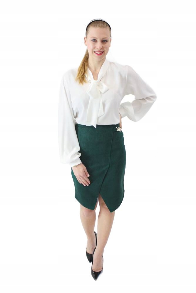 Elegantní halenka s žabákem Bílá 44