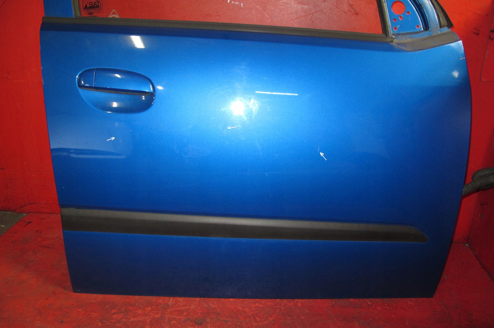 HYUNDAI i10 PA 1 and 2007-2013 blue door front right DE