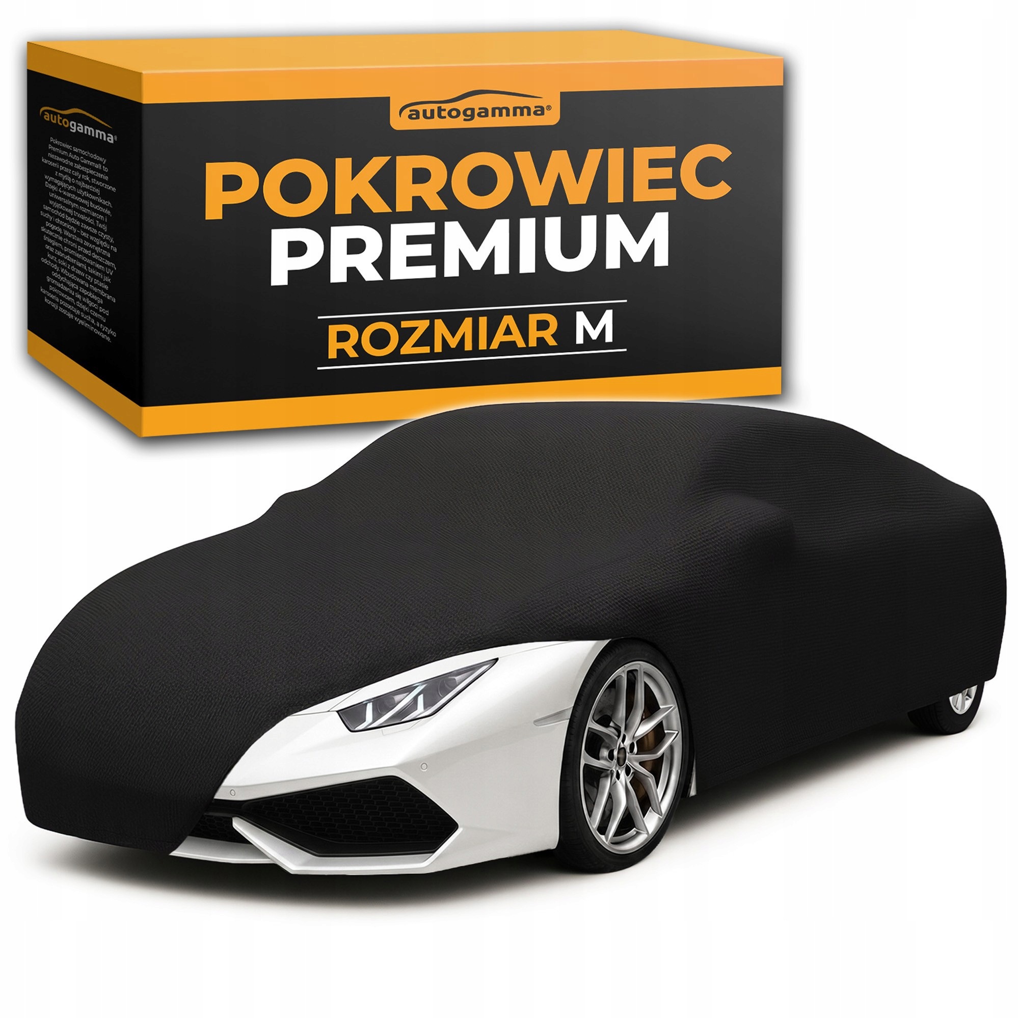Pokrowiec Premium Ochrona Auta Deszcz Śnieg Plandeka do samochów M