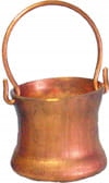 

Kubeł (wygląd miedziany)- 2,6cm śr. do fig 12-15cm