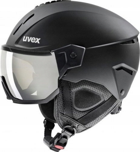 Lyžařská přilba Uvex Instinct Visor Black Mat S 53-56 cm