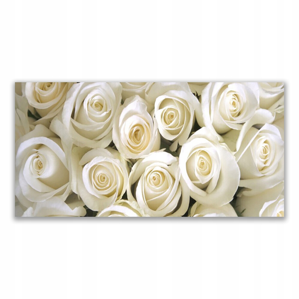 

Obraz akryl z grafiką 140x70 Róże Kwiaty Roślina