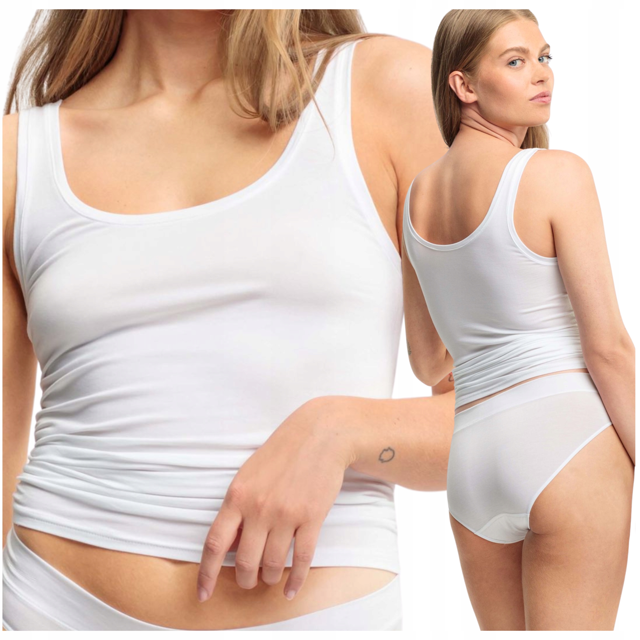 Podprsenka hladká, pohodlná, prodyšná Speidel 9645 Simply bílá 44