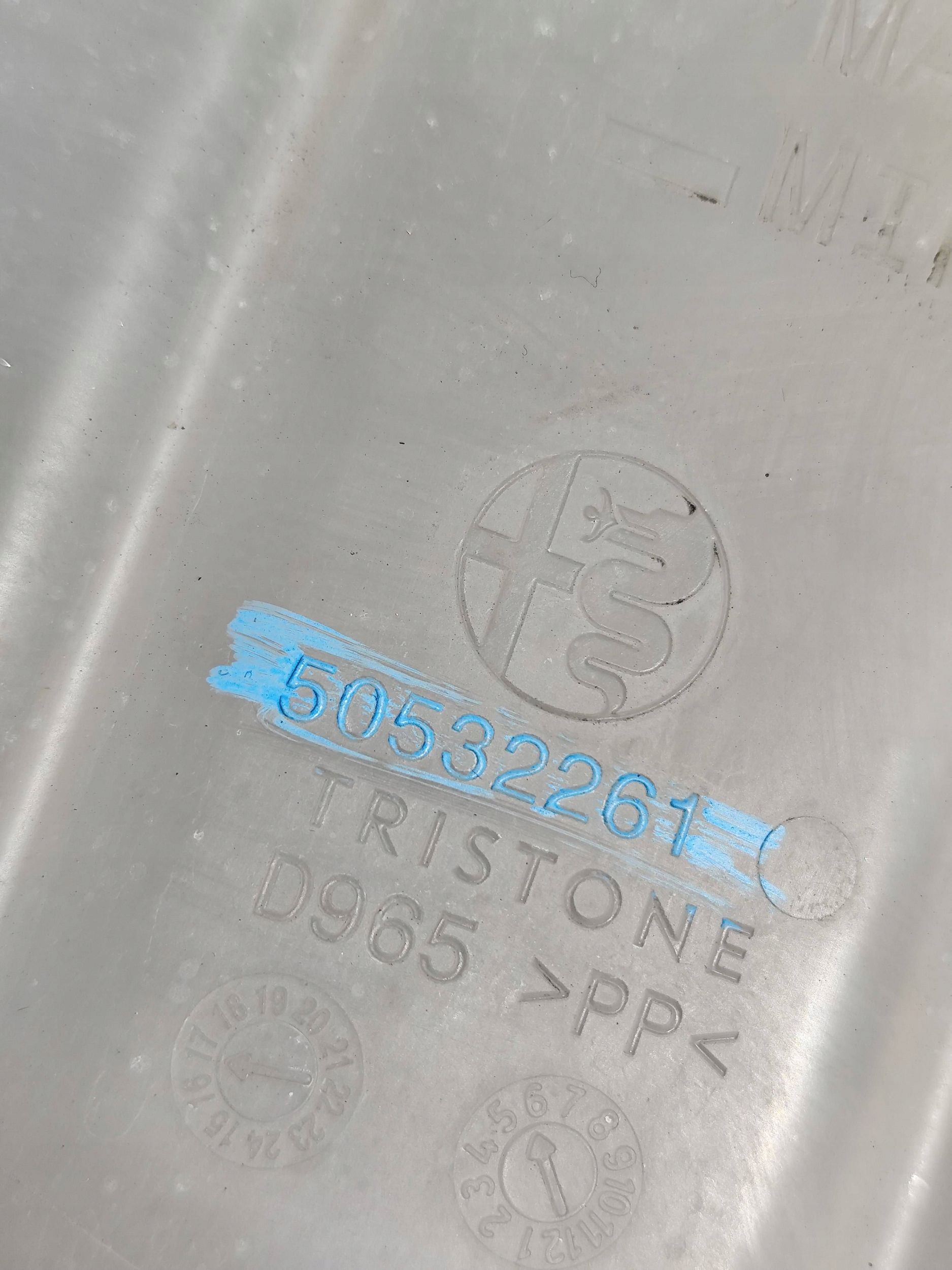 ALFA ROMEO GIULIA Réservoir eau 50532261