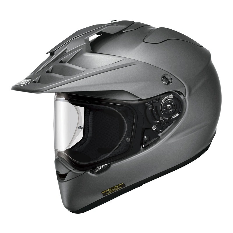 Motocyklová prilba Shoei HORNET-ADV06 Matt Deep Grey šedá Darčeky