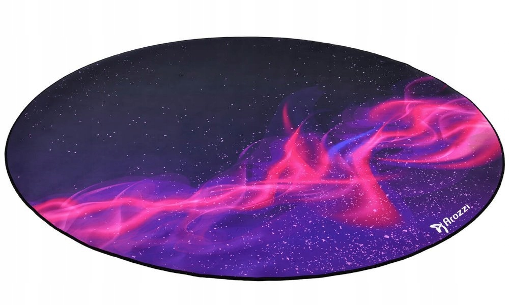 Arozzi Zona Round Floor Pad Purple Galaxy