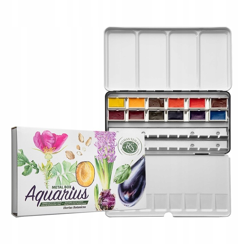 Akvarely Aquarius sada 12 kol. I. Wolska-Kusmider, Smal