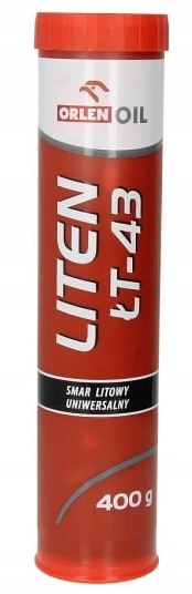 

Smar Litowy Orlen Łt 43 400g