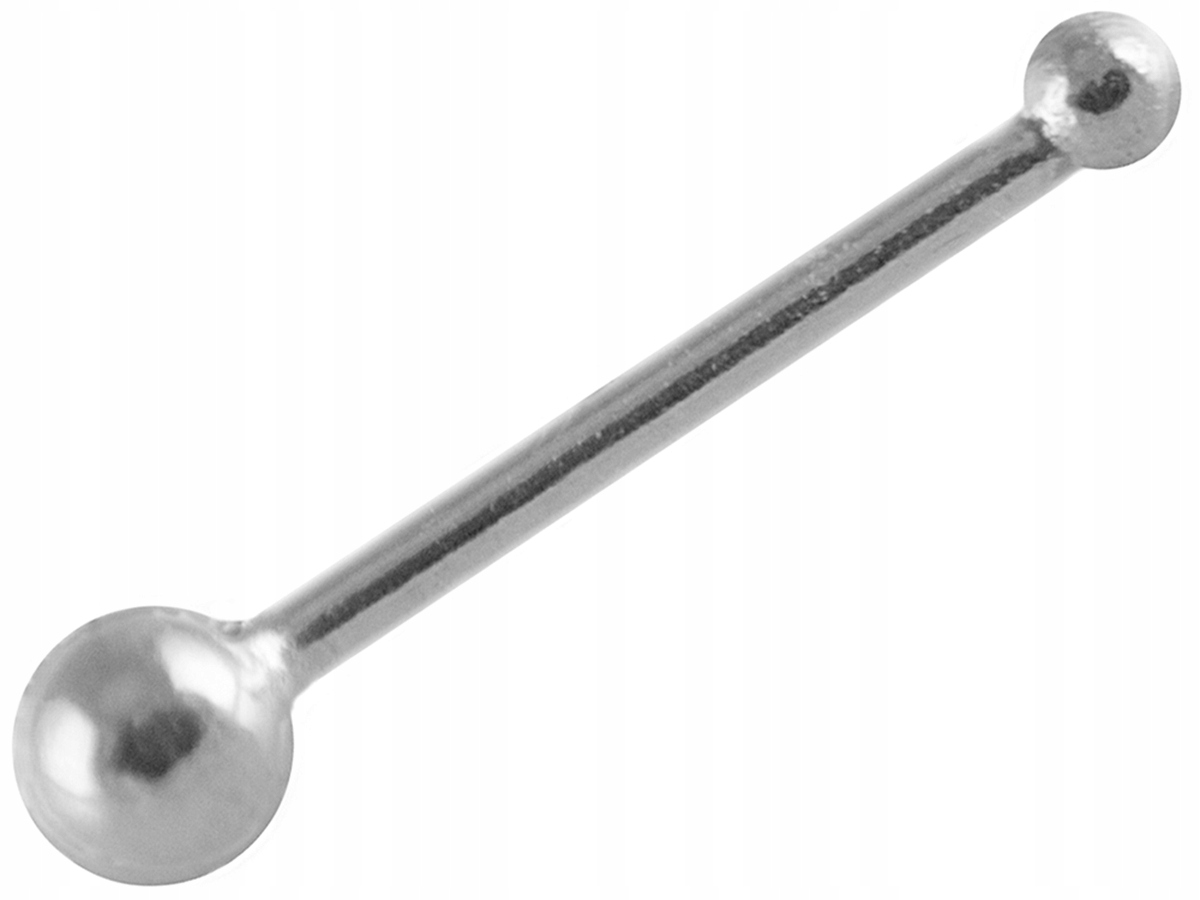 VERSIL kolczyk do nosa kulka 1,5 mm srebro 0,925 Marka Inna marka