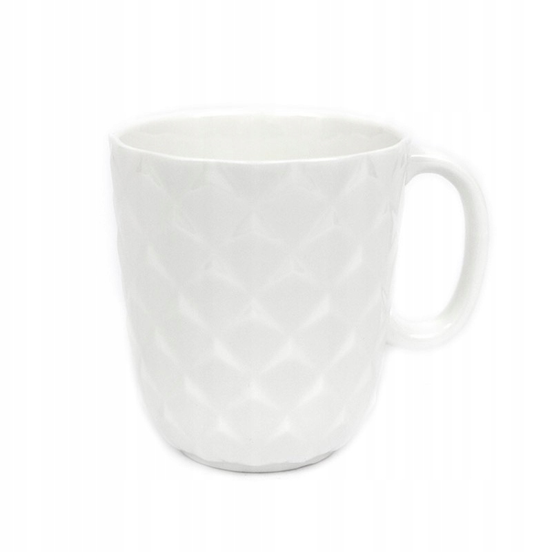 

Kubek Porcelanowy Ananas 450ml Biały Z Uchem