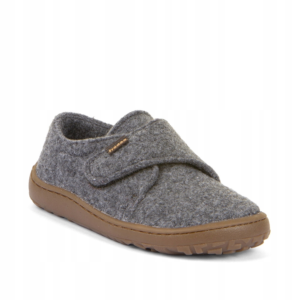 Froddo Barefoot Wooly G1700420-4 Grey kapcie na rzep roz.23