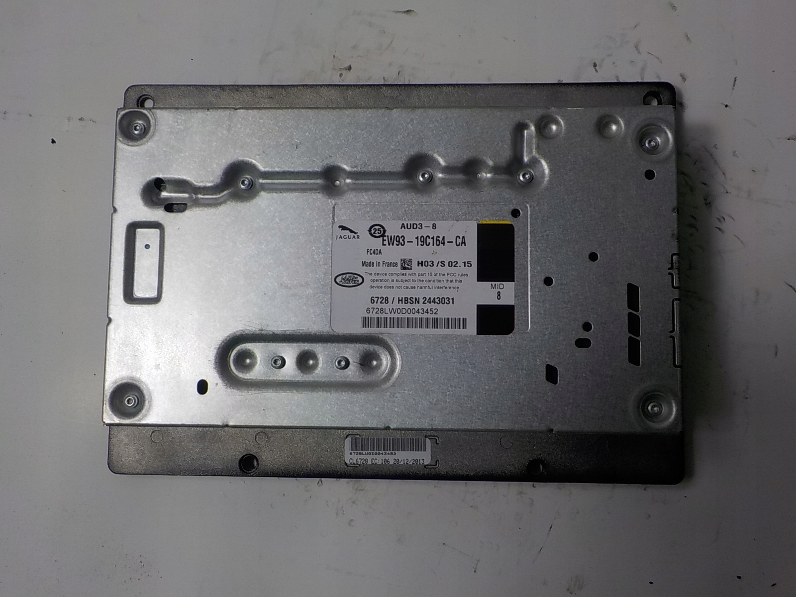 JAGUAR XF amplifier RADIA EW93-19C164-CA