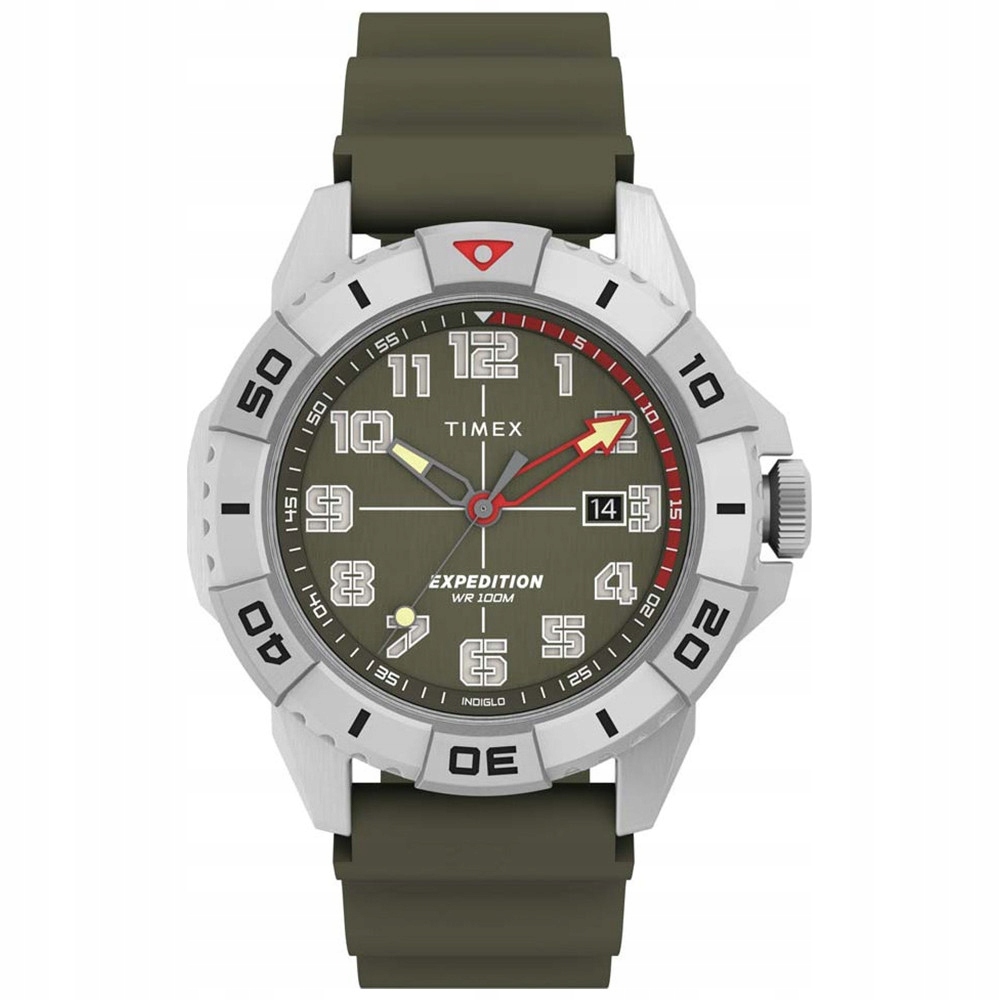 Pánské Hodinky Timex TW2V40700 zelené