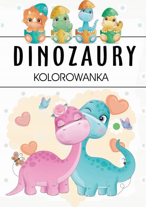 

Kolorowanka Z Naklejkami Dinozaury Malowanka