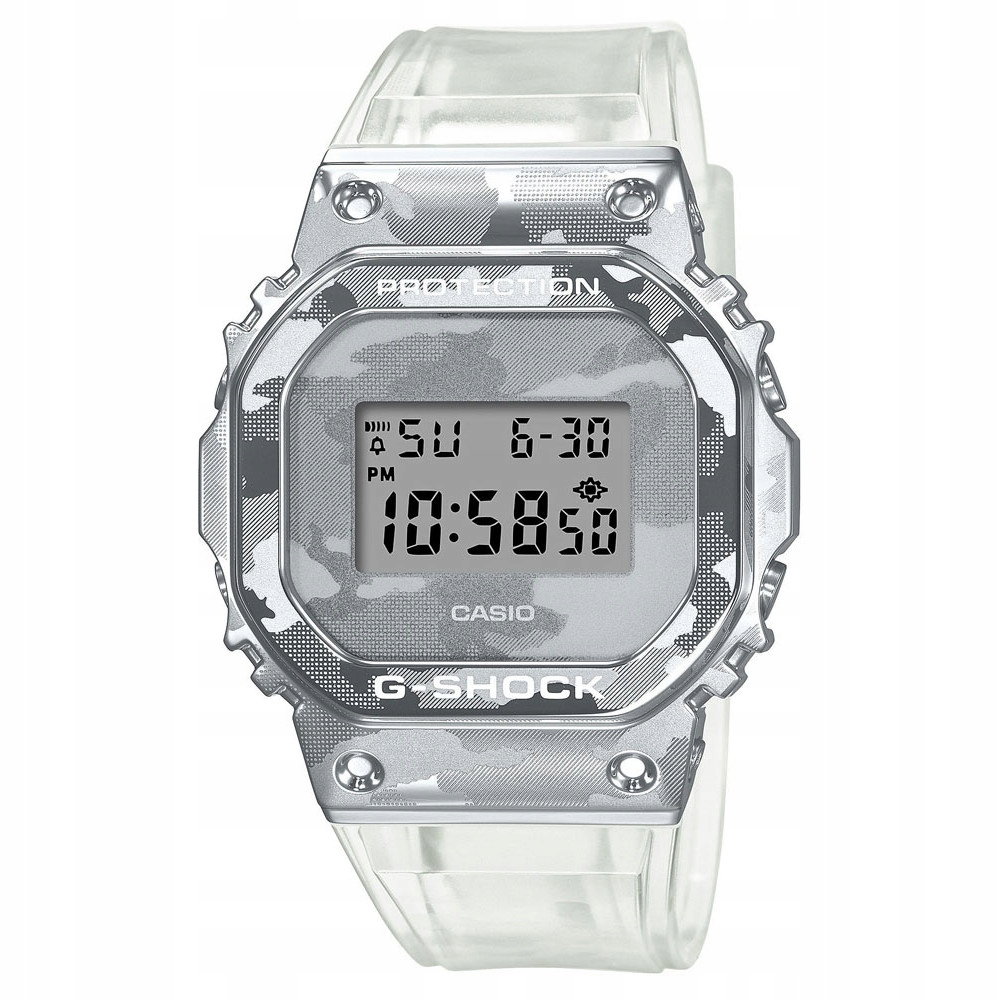 Casio G-Shock GM-5600SCM-1ER 200 m Bezbarvý